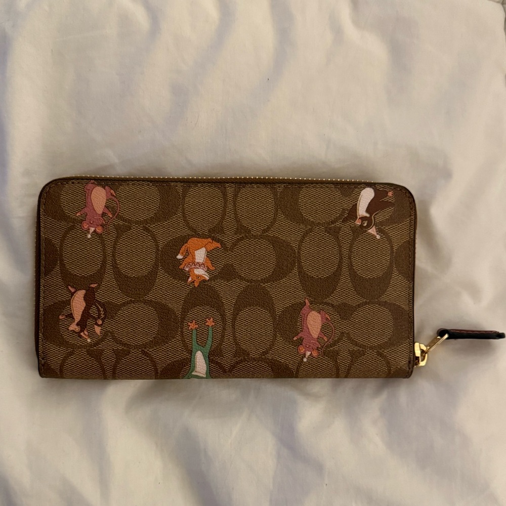 Coach party animal wallet brand new with tags